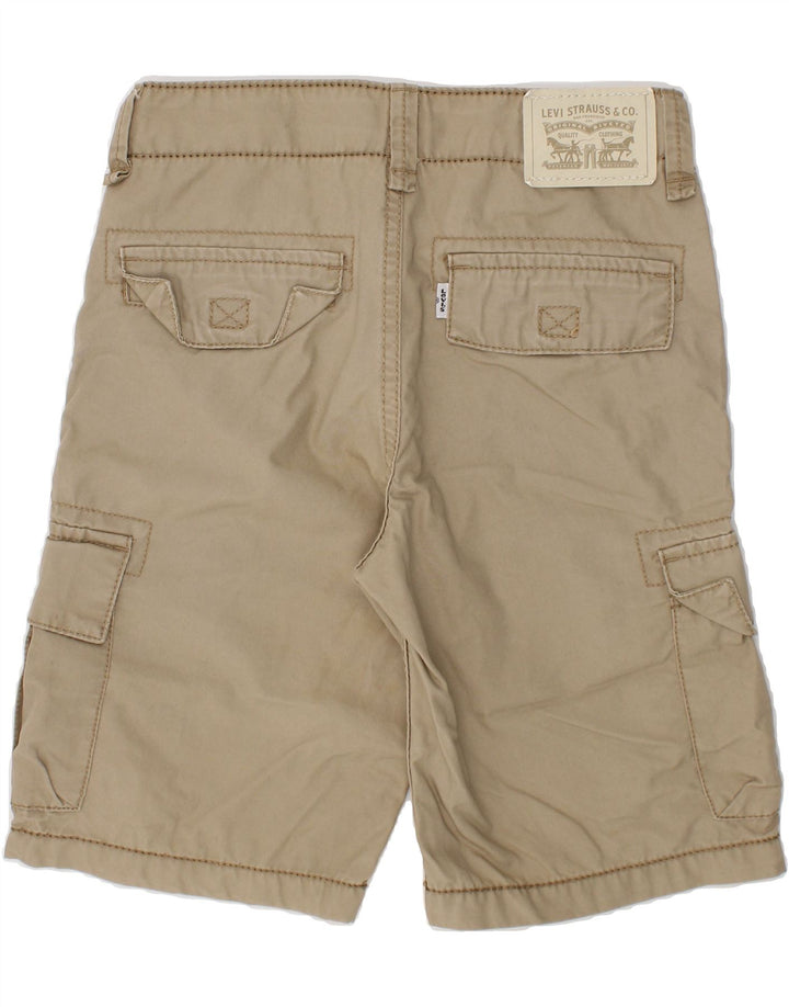 LEVI'S Boys Cargo Shorts 6-7 Years W22  Beige Cotton Vintage Levi's and Second-Hand Levi's from Messina Hembry 