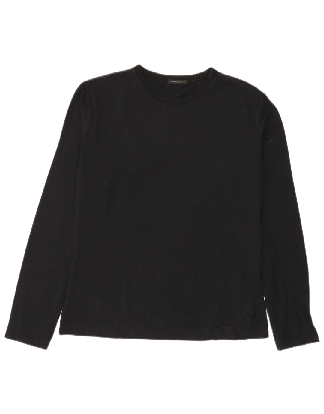 SERGIO TACCHINI Top pentru femei cu mânecă lungă UK 14 Medium Negru