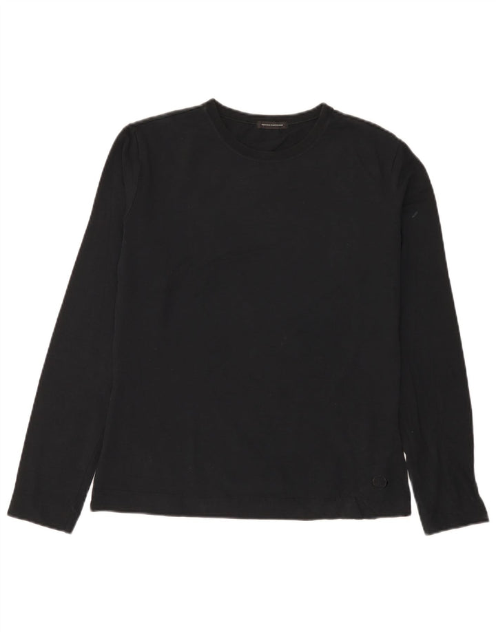 SERGIO TACCHINI Top pentru femei cu mânecă lungă UK 14 Medium Negru