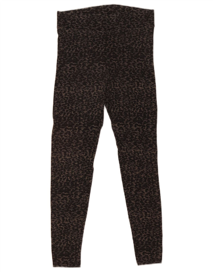 Leggings pentru damă Marks & Spencer UK 8 mic negru cu imprimeu animal