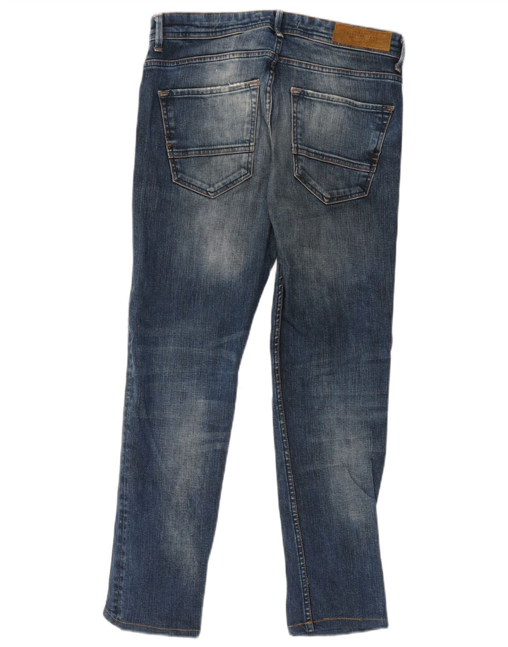 Blugi skinny pentru bărbați Zara EU 40 Medium W31 L27 Albastru