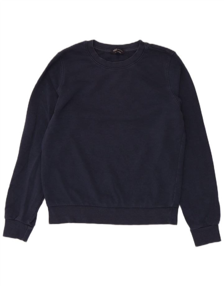 Pulover pentru damă Marks & Spencer Pulover UK 8 mic Bumbac bleumarin