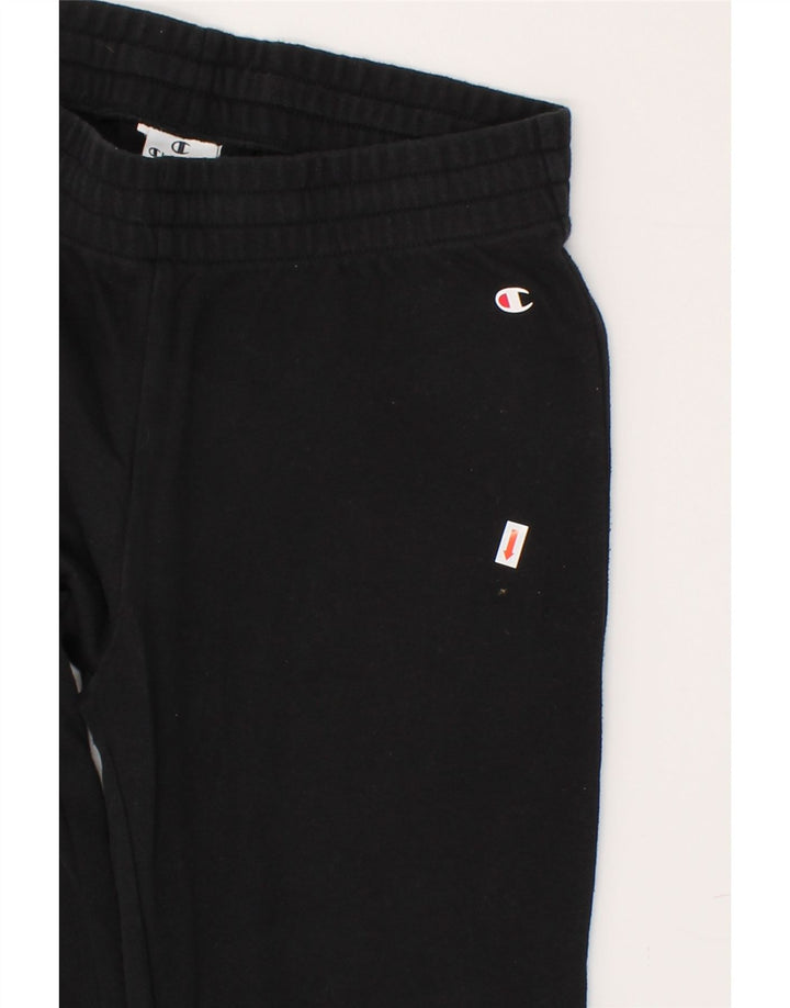 CHAMPION Womens Leggings UK 18 XL Black Vintage Champion and Second-Hand Champion from Messina Hembry 