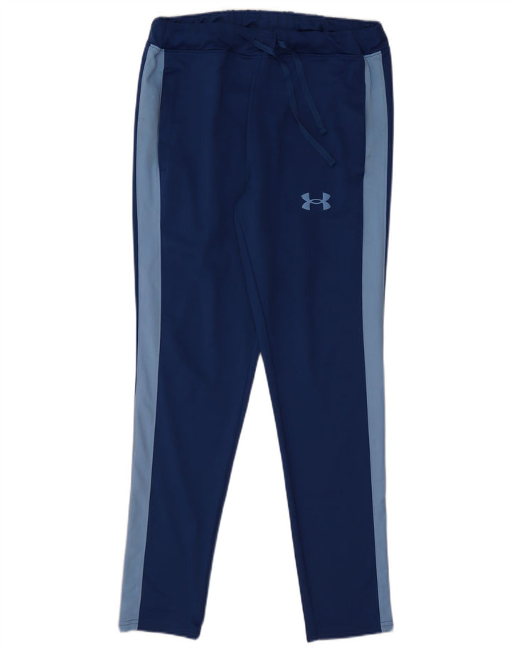 Pantaloni de trening pentru bărbați UNDER ARMOUR, mijlocii bleumarin, color block
