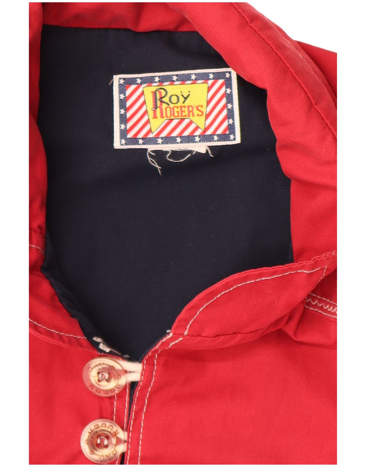 Gilet cu glugă pentru bărbați Roy Rogers UK 38 Medium Red