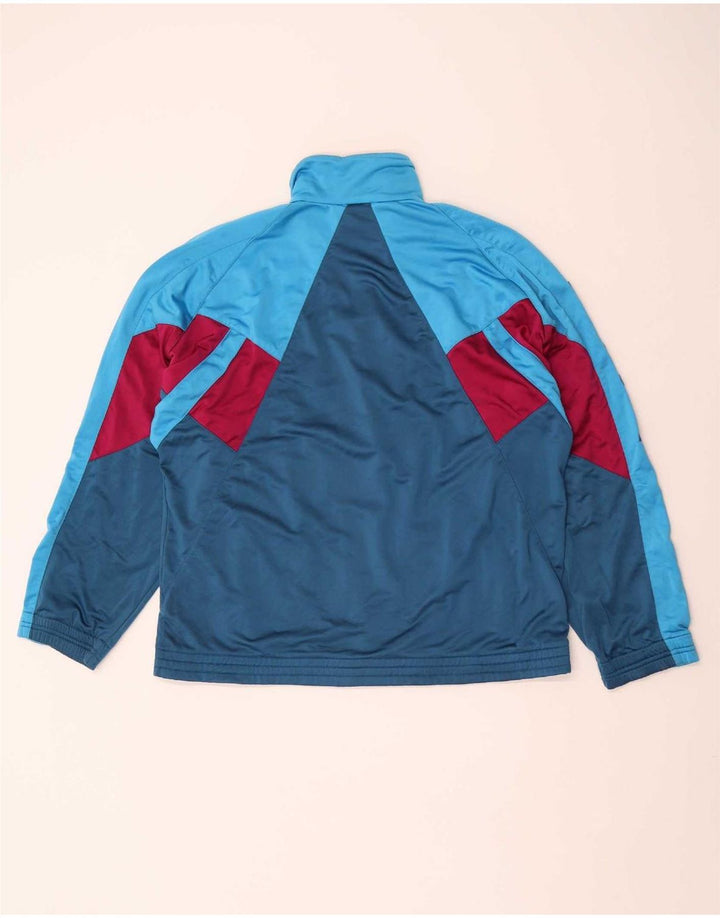 Trening complet grafic pentru bărbați Diadora UK 42, mare, albastru, poliester color bloc