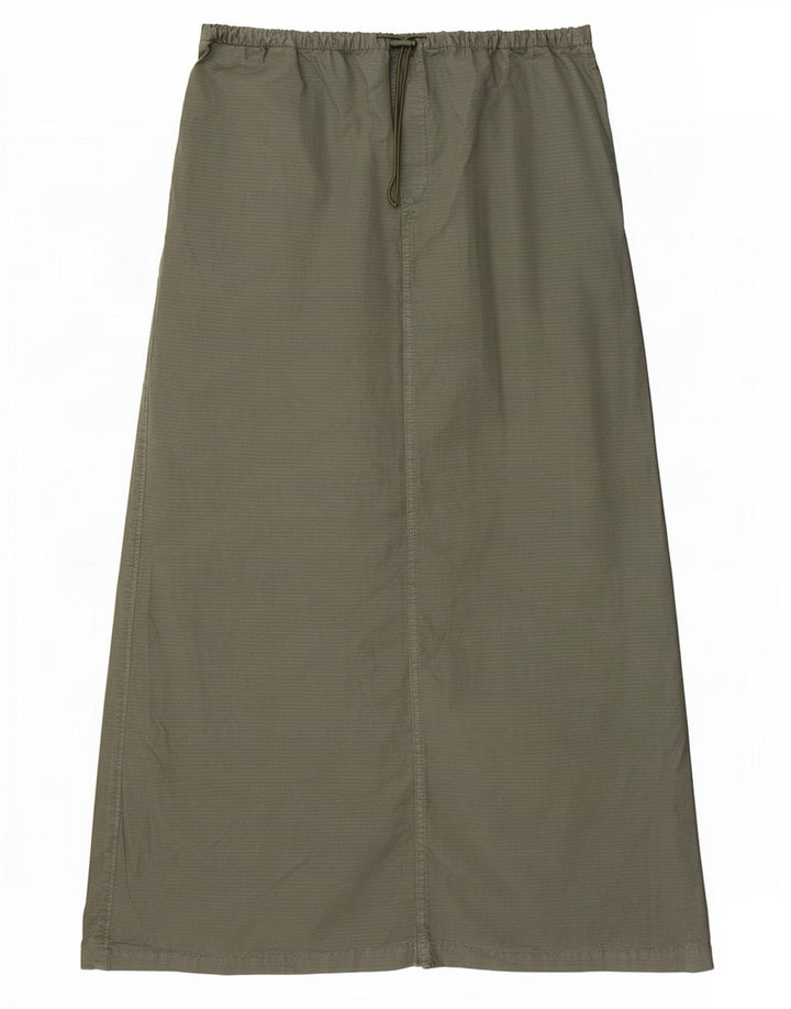 Fusta Maxi Femei Zara Mediu W28 Kaki