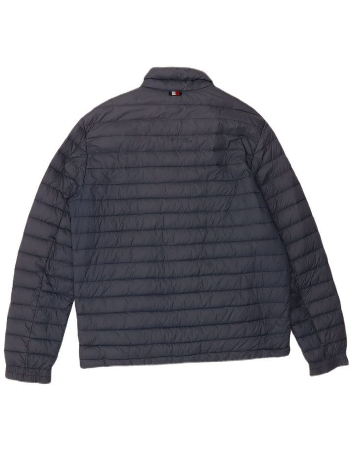 Jachetă căptușită pentru bărbați Tommy Hilfiger UK 40 mare poliamidă bleumarin
