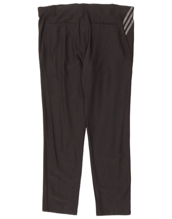 Pantaloni chino subțiri pentru bărbați Adidas W36 L32 Nylon negru