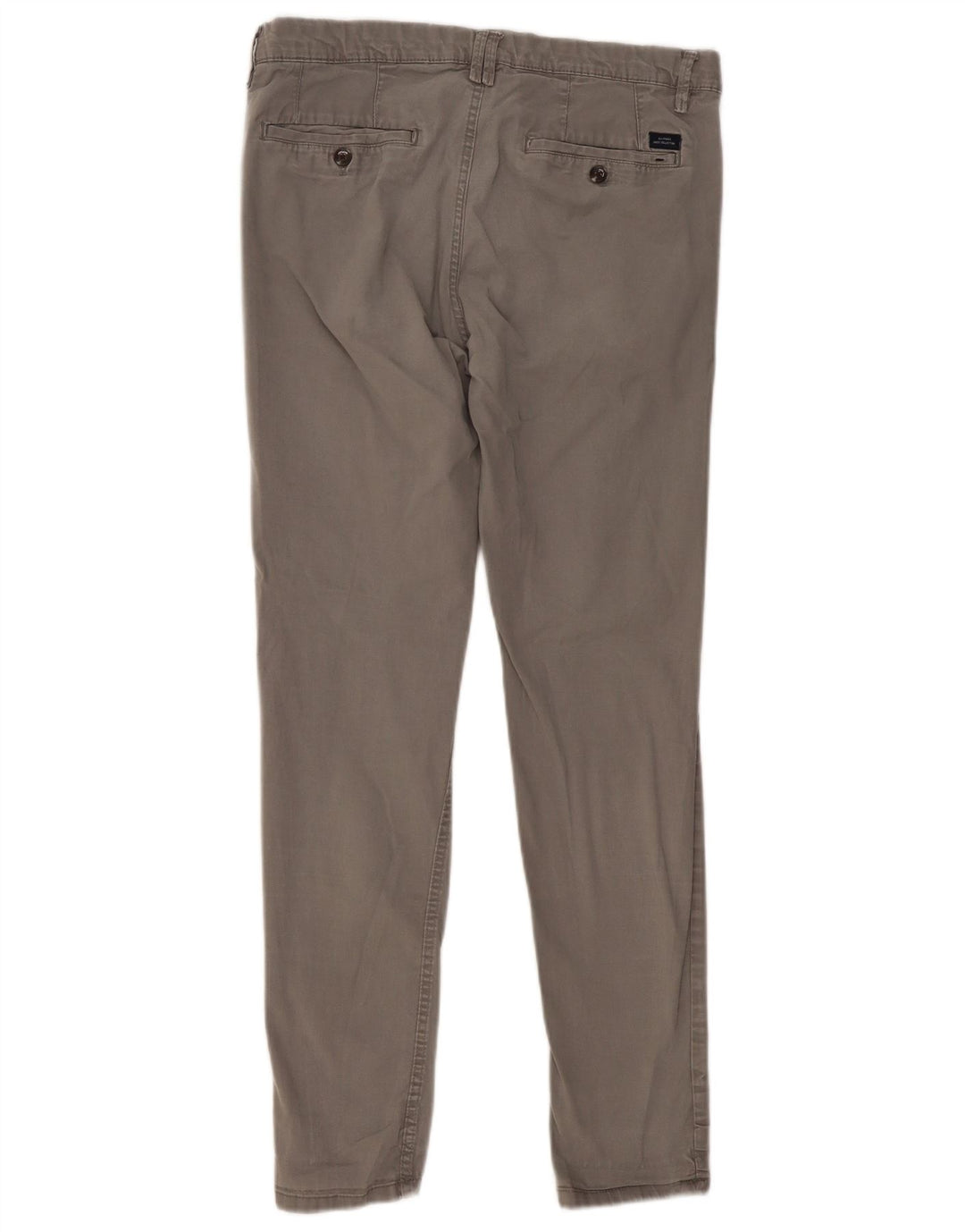 Pantaloni chino slim pentru bărbați Zara EU 40 Mediu L31 L29 Gri