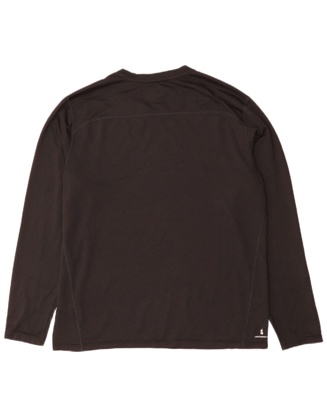 New Balance Boston Graphic Top cu mânecă lungă, mare, negru