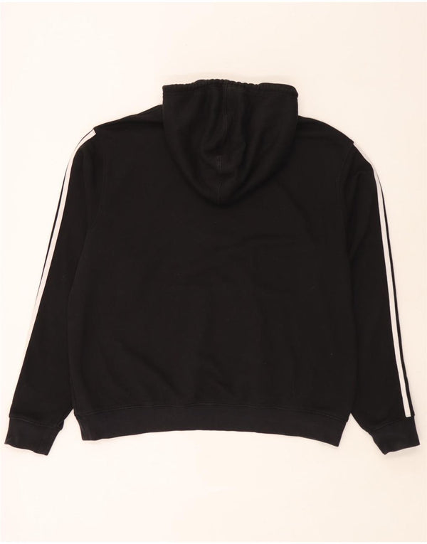 Hanocă grafică Adidas pentru bărbați, XL, bumbac, negru