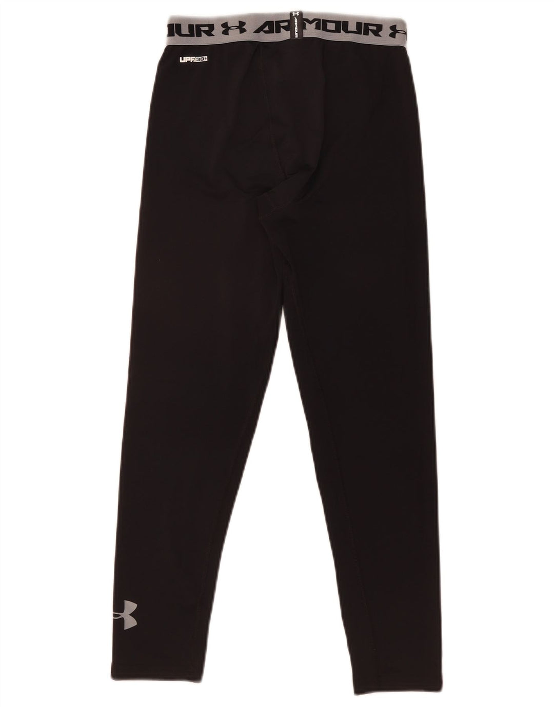 Leggings cu grafică Under Armour pentru băieți, 11-12 ani, mare, negru