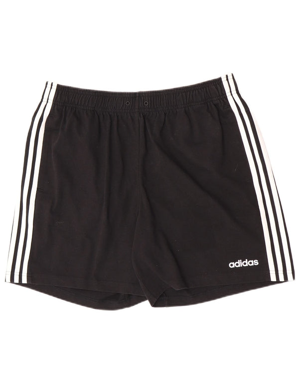 Pantaloni scurți sport pentru bărbați Adidas XL, bumbac negru