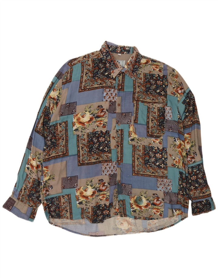Cămașă Collins pentru bărbați, XL, multicoloră, viscoză