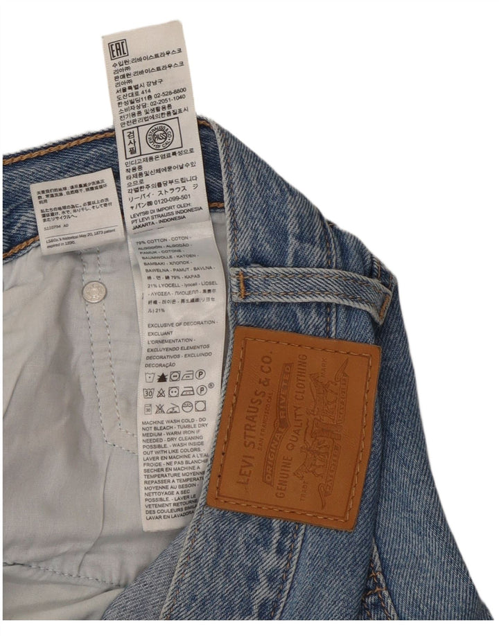 Blugi Levi's pentru femei cu picioare largi W28 L32 Bumbac albastru