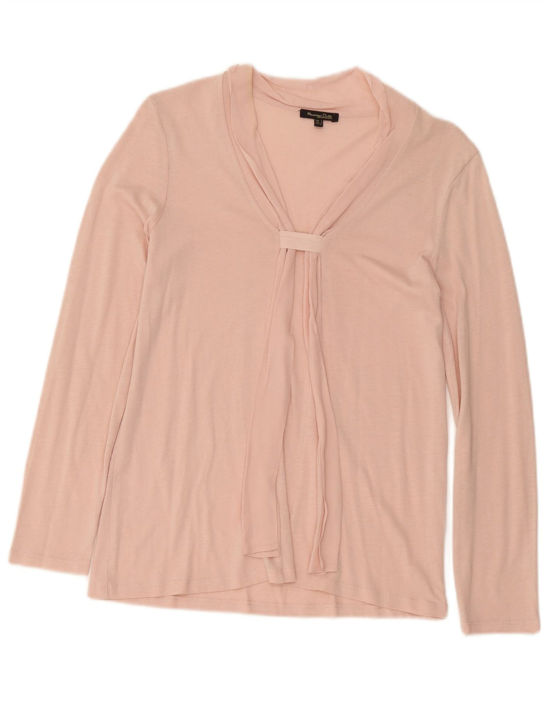 Bluză cu mânecă lungă pentru femei Massimo Dutti Top UK 10 Small Pink