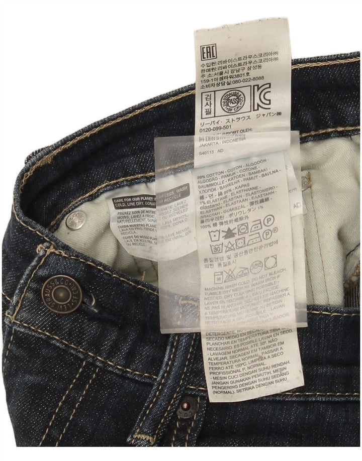 Blugi pentru bărbați Levi's 511 Slim W31 L32 Bumbac bleumarin