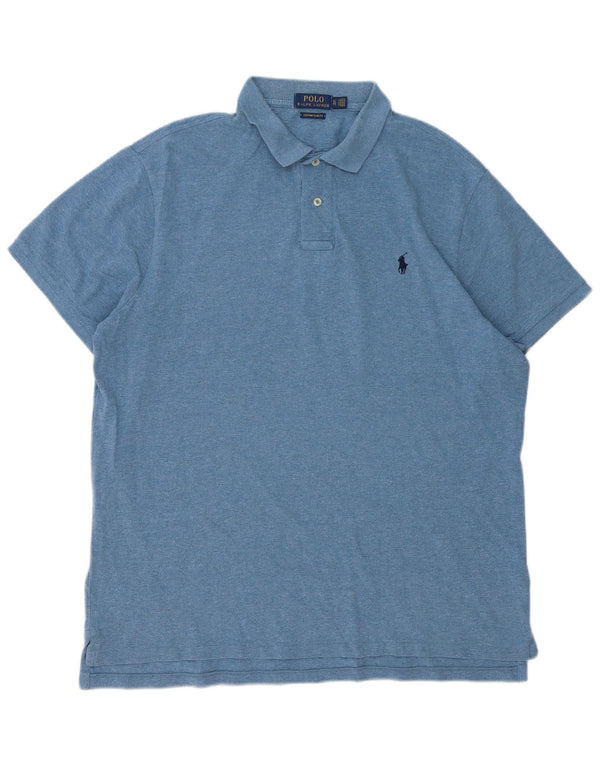 POLO RALPH LAUREN Tricou polo personalizat pentru bărbați, XL, albastru, bumbac