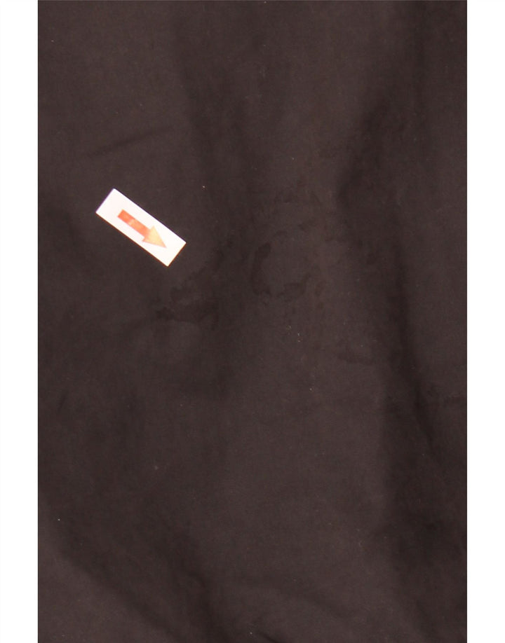 Jachetă bomber cu glugă Superdry Windbomber pentru femei UK 16 Poliester negru mare