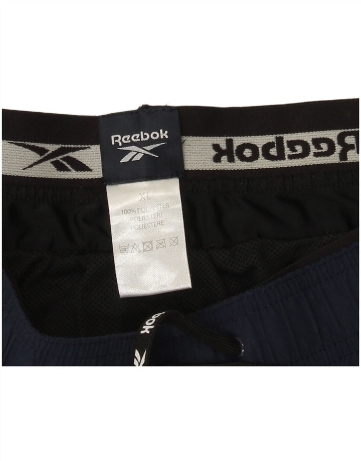Pantaloni scurți de înot Reebok pentru bărbați XL bleumarin din poliester