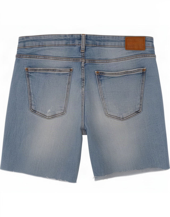 Pantaloni scurți din denim pentru femei Zara EU 42 Large W32 Blue