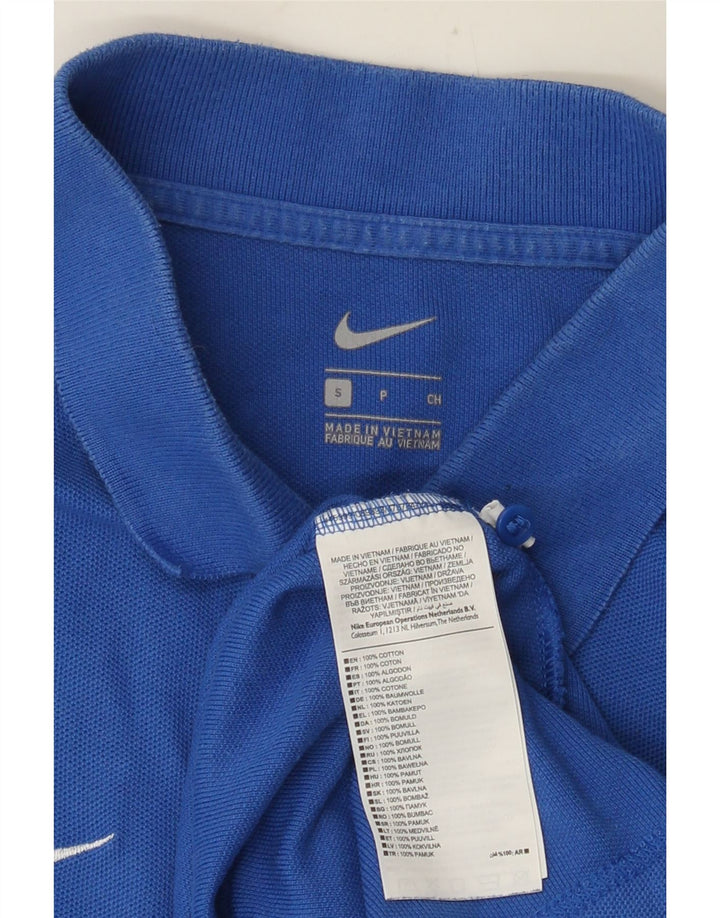 Tricou polo Nike pentru bărbați, mic, albastru, bumbac