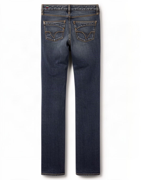 Blugi Diesel pentru femei Kycut Bootcut W25 L34 Bumbac albastru