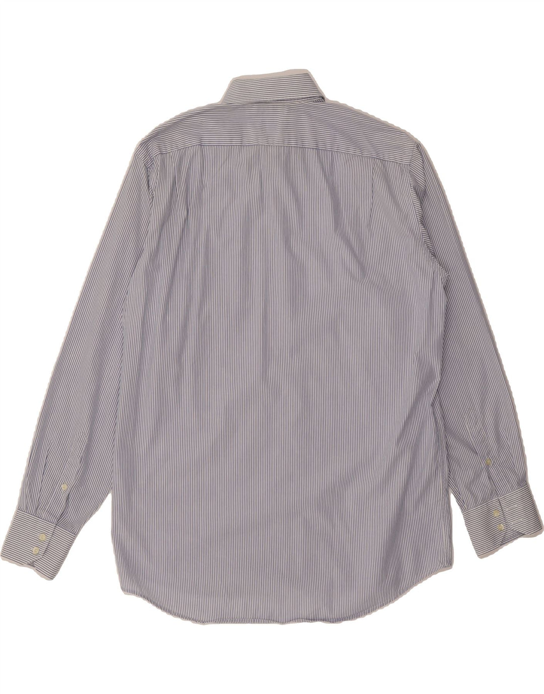 LACOSTE Mens Shirt Size 41 Medium Blue Striped Cotton Vintage Lacoste and Second-Hand Lacoste from Messina Hembry 