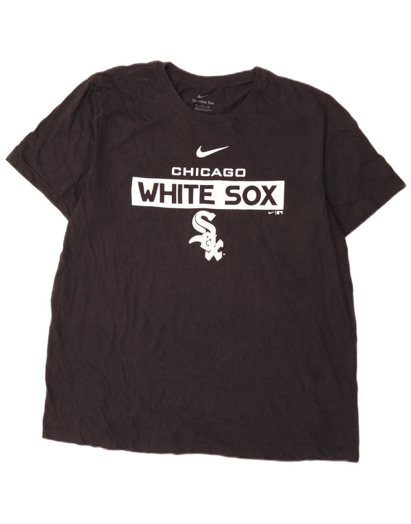 Nike Mens Chicago White Sox Graphic T-Shirt Top XL Black