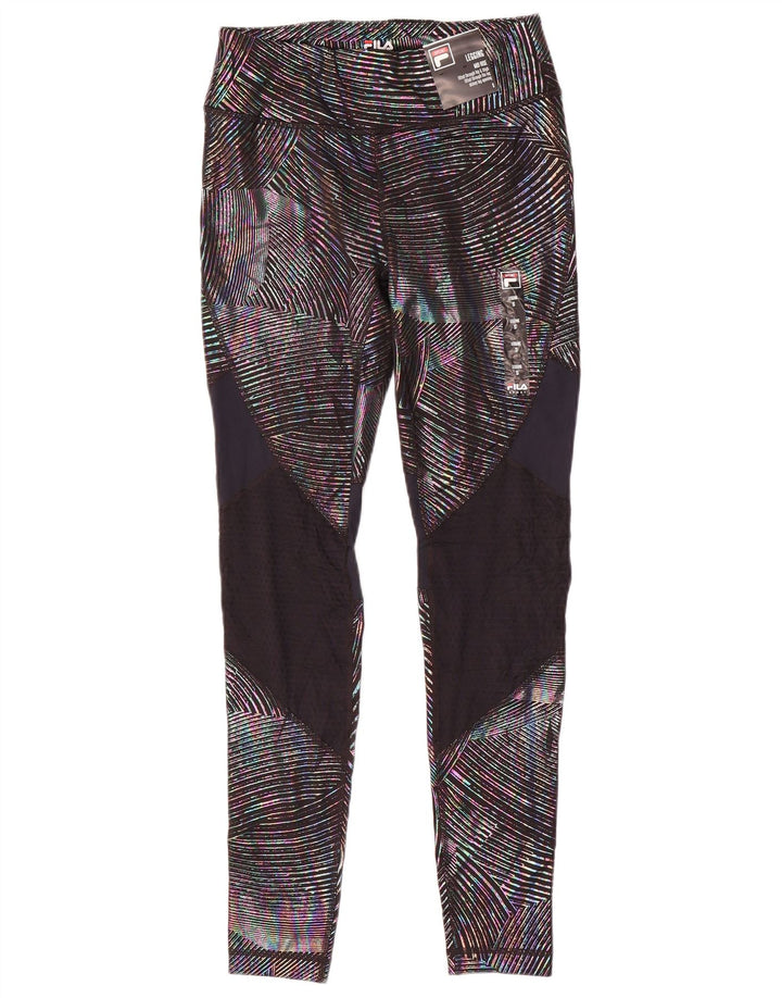 Leggings pentru femei Fila UK 10, multicolor, poliester multicolor