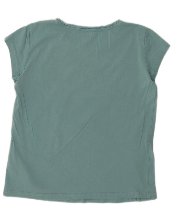 MUSTANG Tricou grafic pentru femei Top UK 10 Small Green Bumbac
