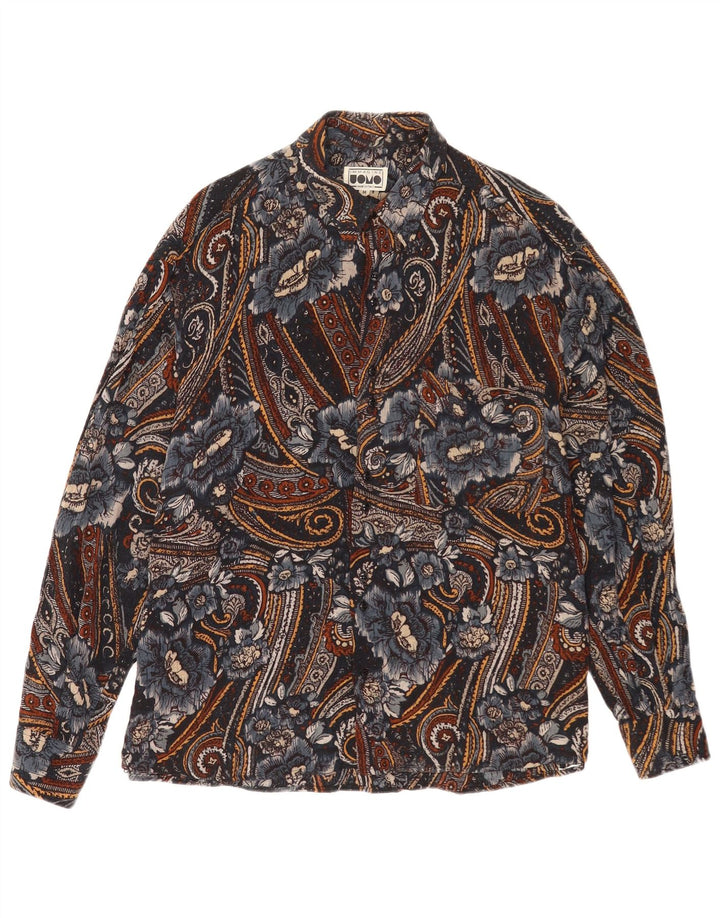 Cămașă Vintage bărbați Medium Multicolor Paisley