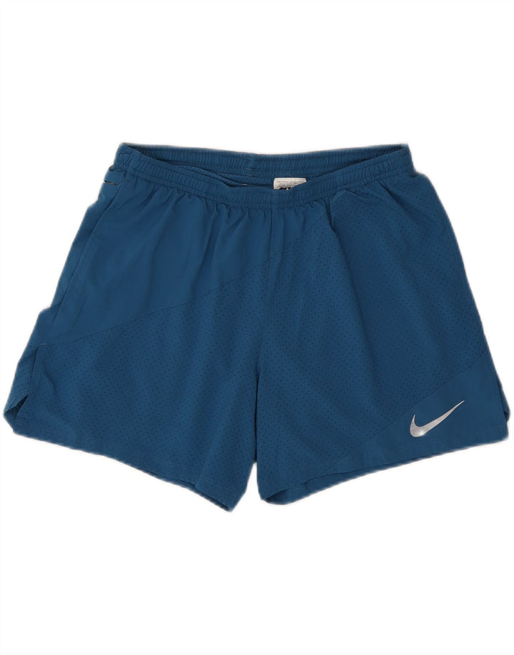 Pantaloni scurți sport Nike Dri Fit pentru bărbați, mari, albastru, poliester