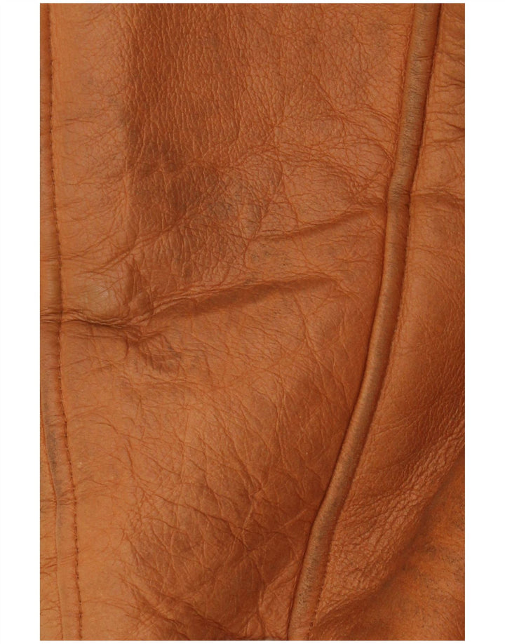 Palton pentru femei Trussardi din shearling UK 18 XL din piele bej