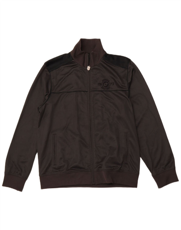 Jachetă de trening pentru bărbați LOTTO, XL, gri, poliester color bloc