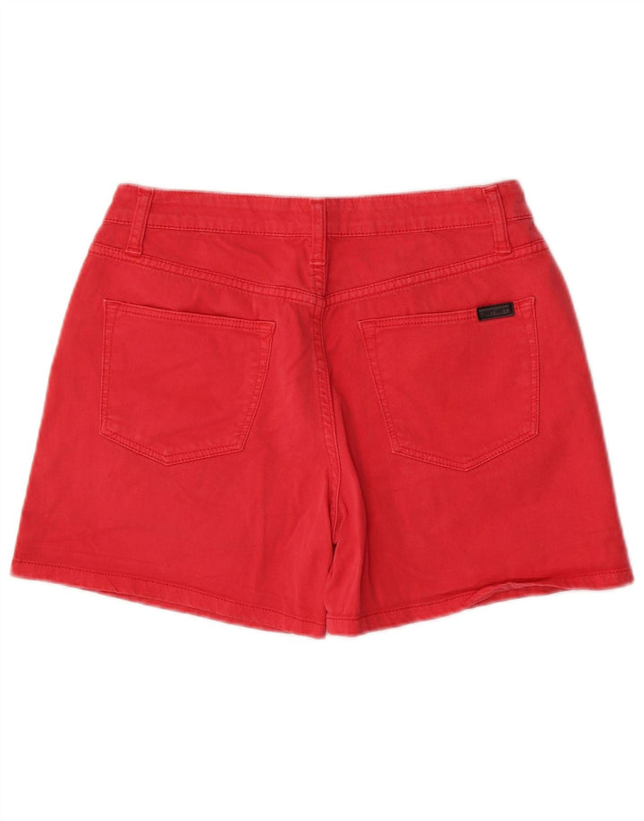 Pantaloni scurti casual Carhartt pentru femei W28 bumbac roșu mediu