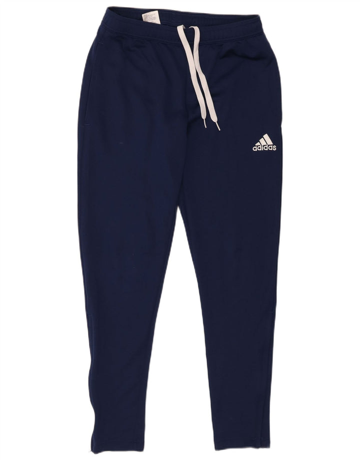 Pantaloni de trening Adidas Aeroready pentru bărbați, poliester mediu albastru bleumarin
