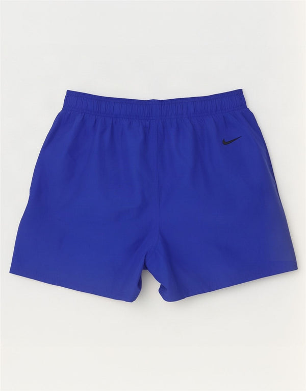 Pantaloni scurți sport grafic Nike pentru bărbați, mari, albastru, poliester