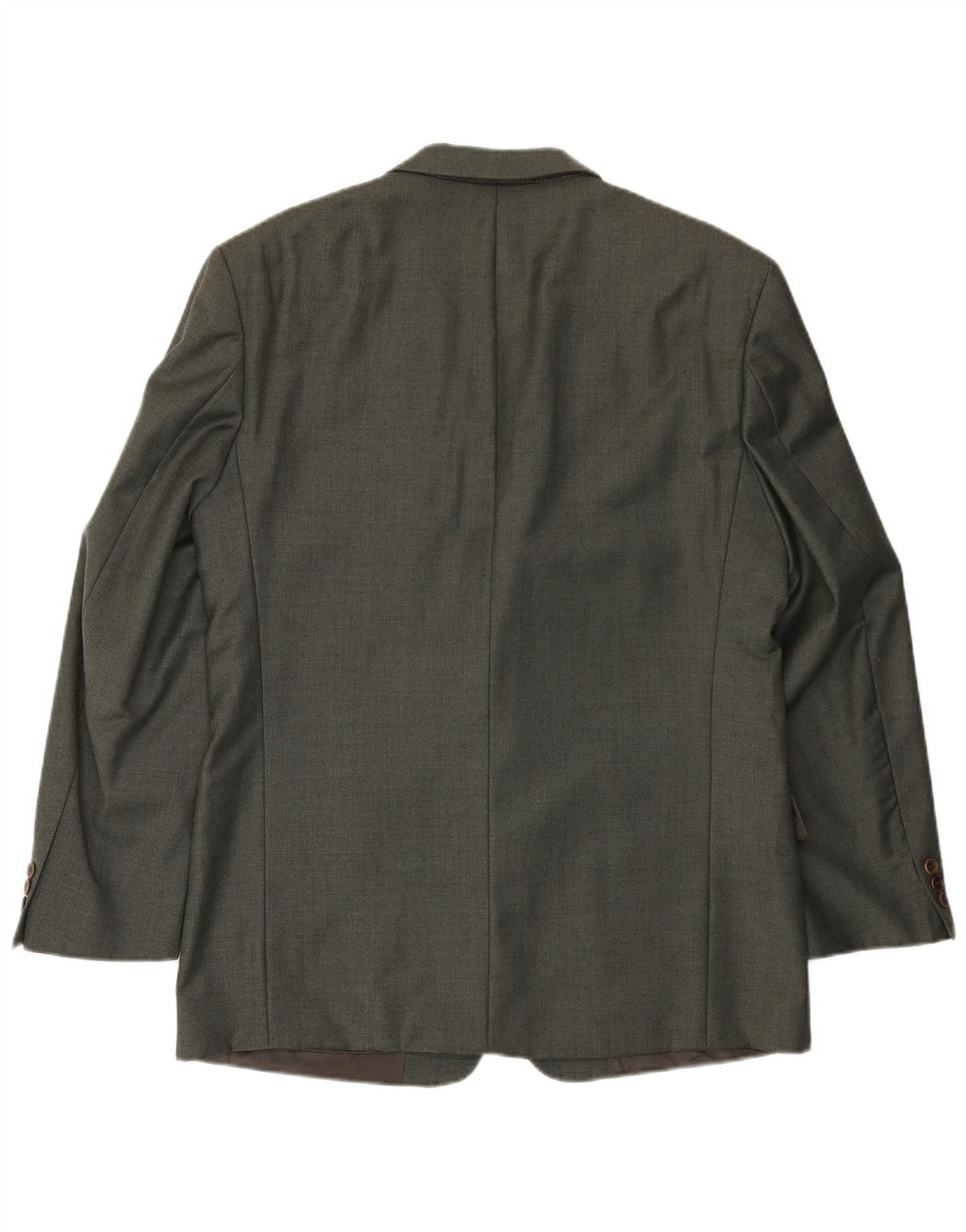 Blazer pentru bărbați Hugo Boss cu 2 nasturi EU 52 XL Lână gri