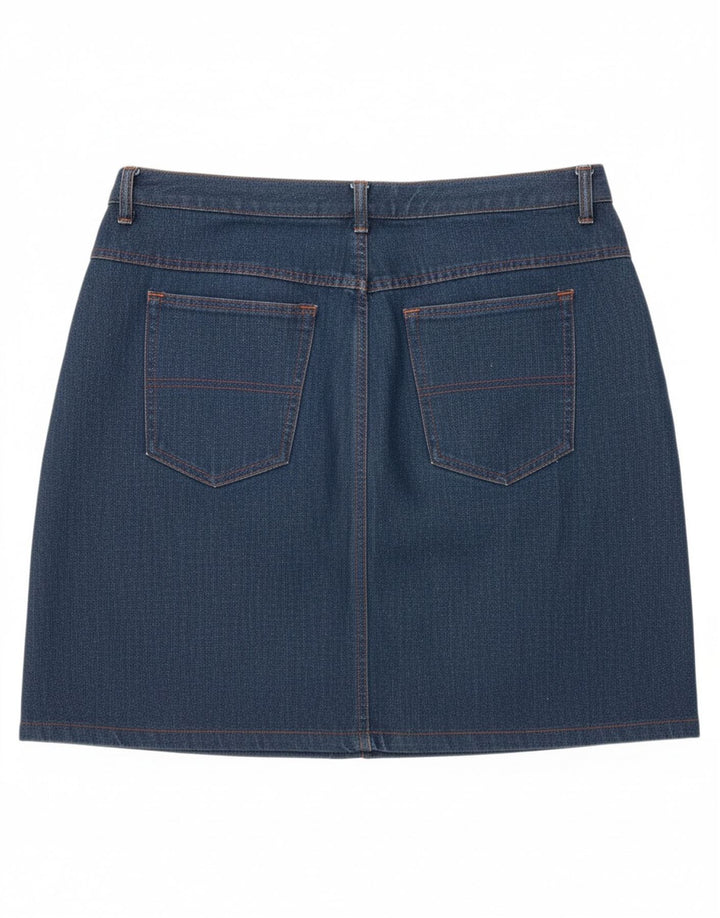 CHAMPION Womens Denim Skirt IT 44 Medium W32  Blue
