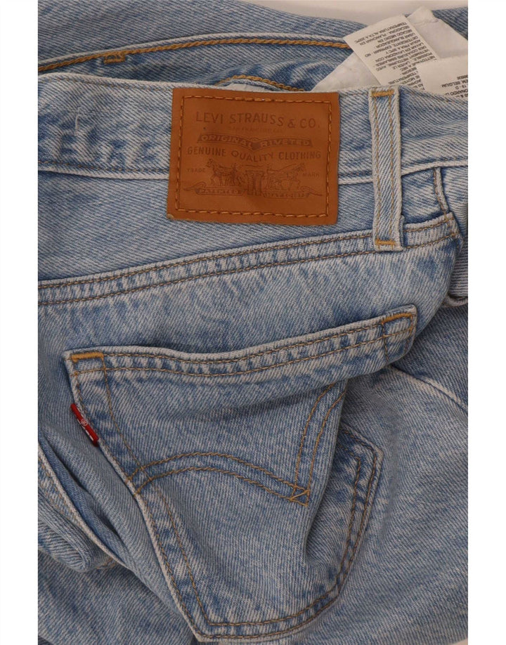 Blugi drepti pentru femei Levi's W24 L28 Bumbac albastru