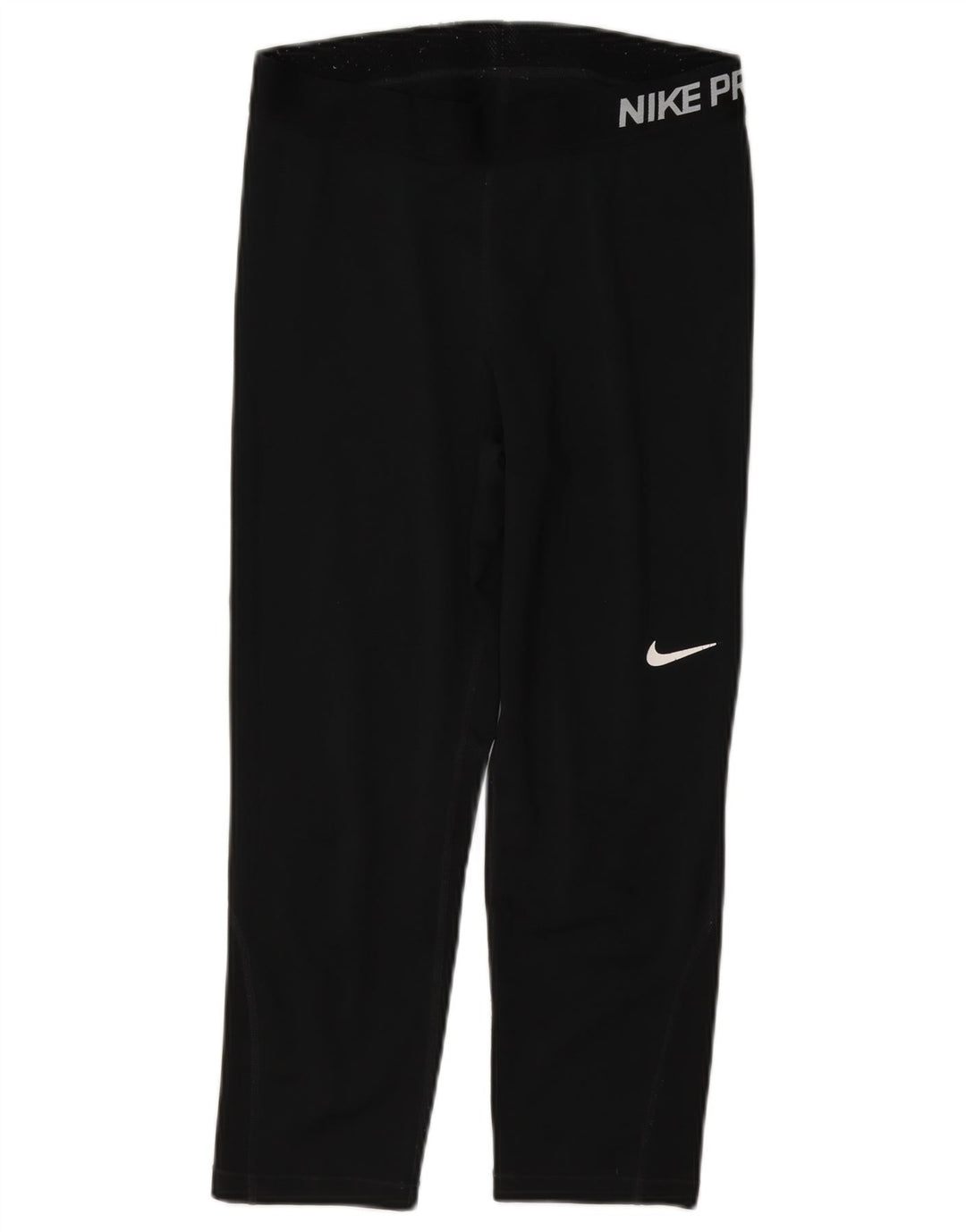 Leggings Nike Dri Fit Graphic Capri pentru femei UK 12 Medium Black