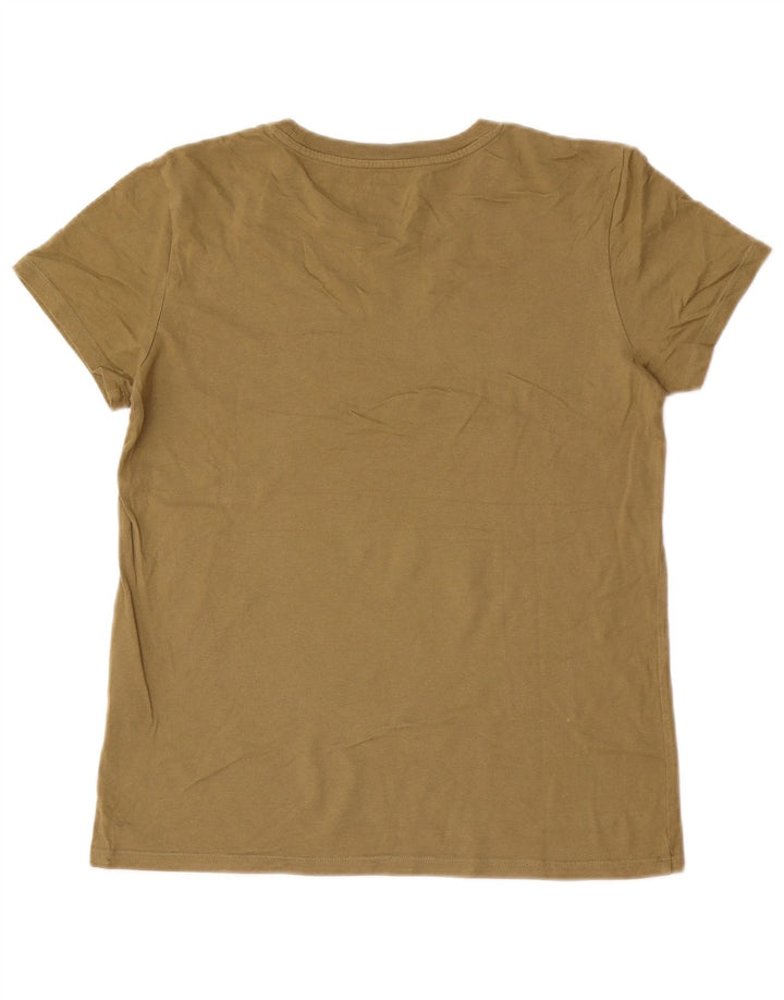 Tricou grafic Levi's pentru bărbați Top mic din bumbac kaki