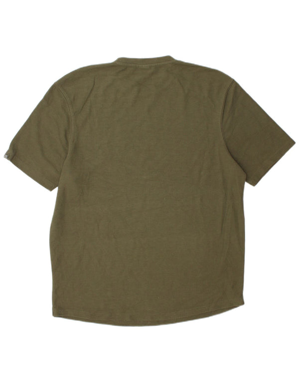 Tricou pentru bărbați Zara Top XL Kaki
