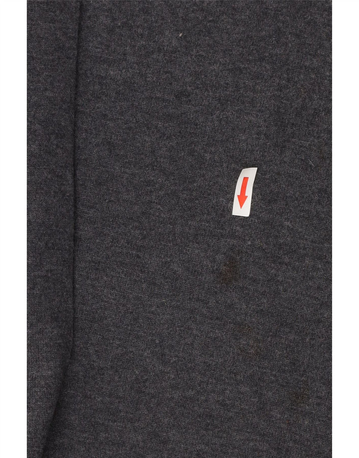 Fred Perry Pulover pentru bărbați cu gât crew, 2XL, lână gri
