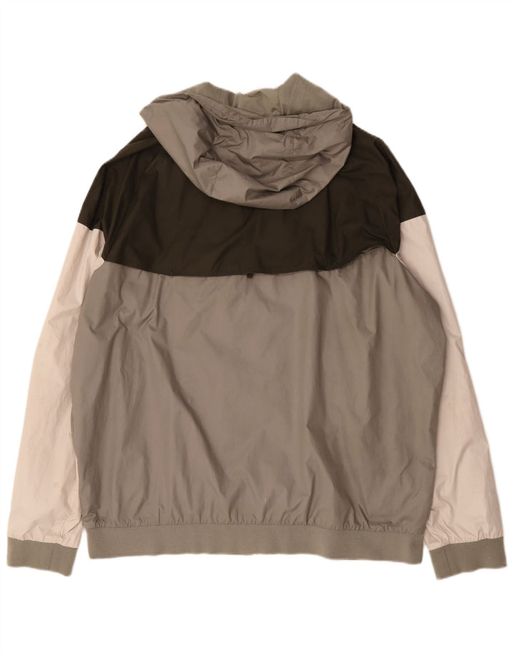 Jachetă de top pentru trening Nike pentru bărbați, 2XL, gri, poliester color bloc