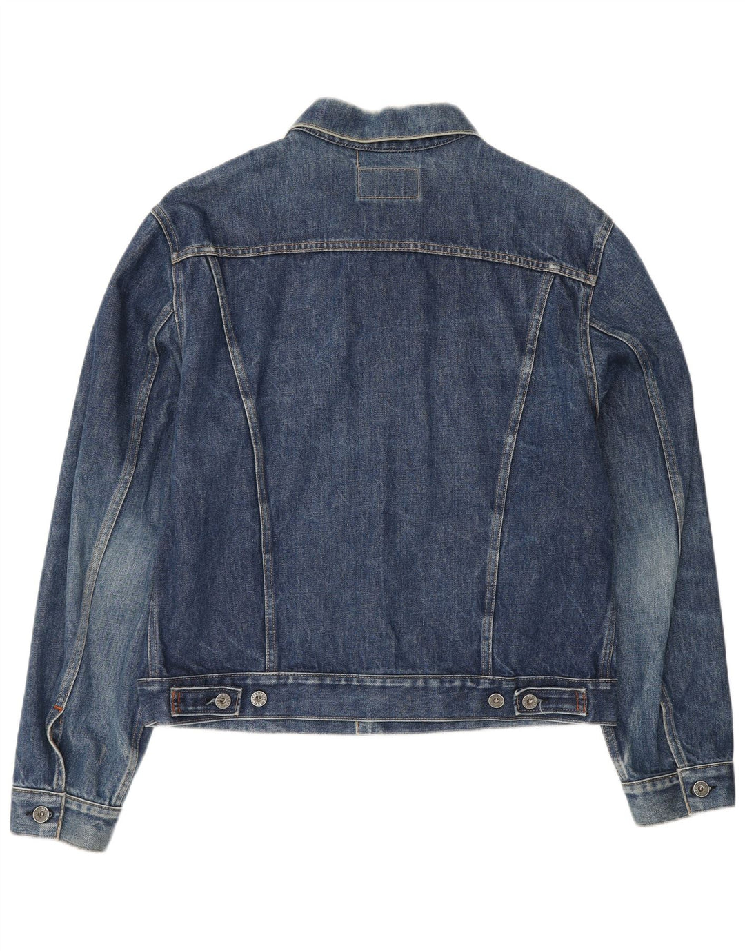 Jachetă de blugi pentru femei Replay UK 18 XL din bumbac bleumarin