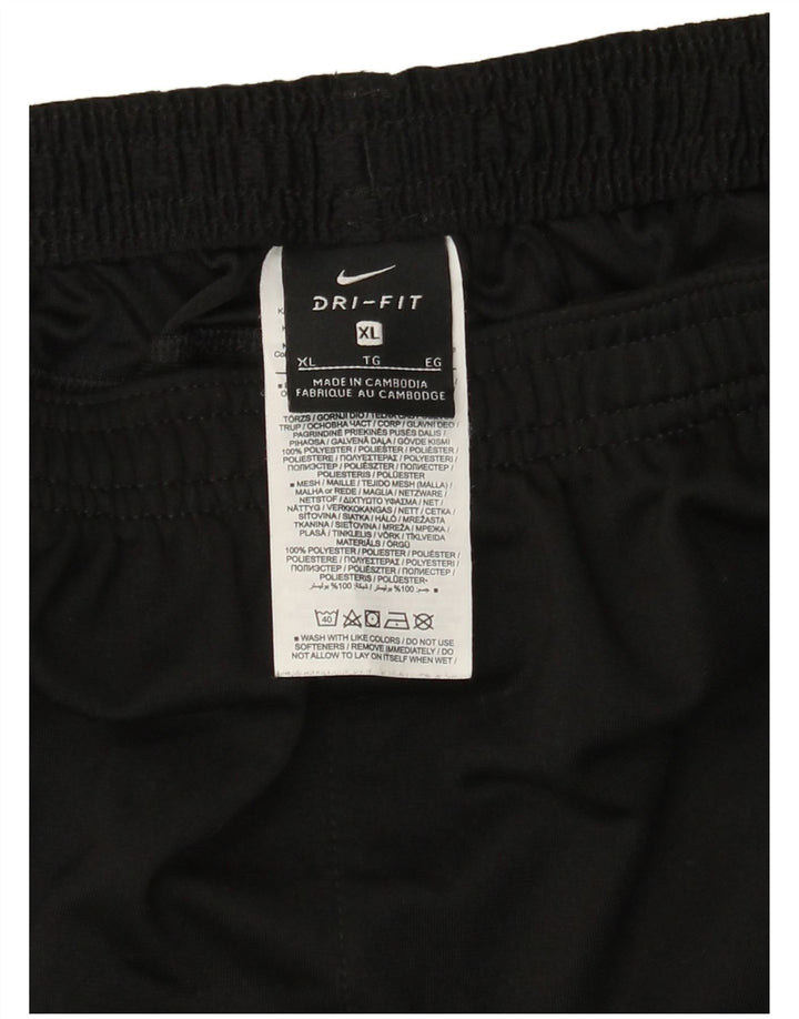 Pantaloni de trening NIKE Dri Fit pentru bărbați XL poliester negru
