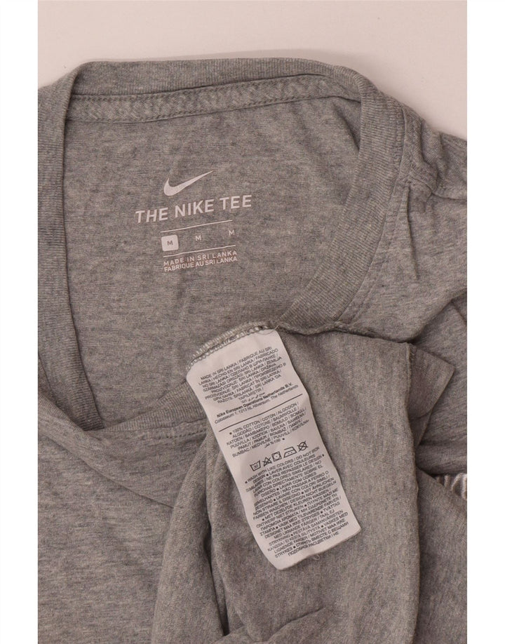 Tricou pentru bărbați Nike Top Medium Gri Bumbac